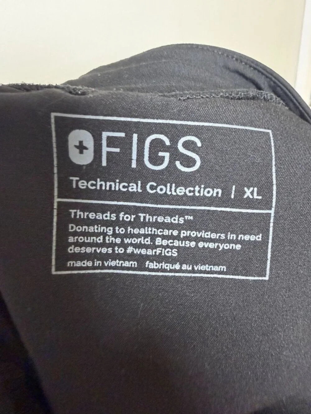 FIGS AXIM Cargo Scrub Pants Black Men’s Size XL Healthcare Nurse Medical